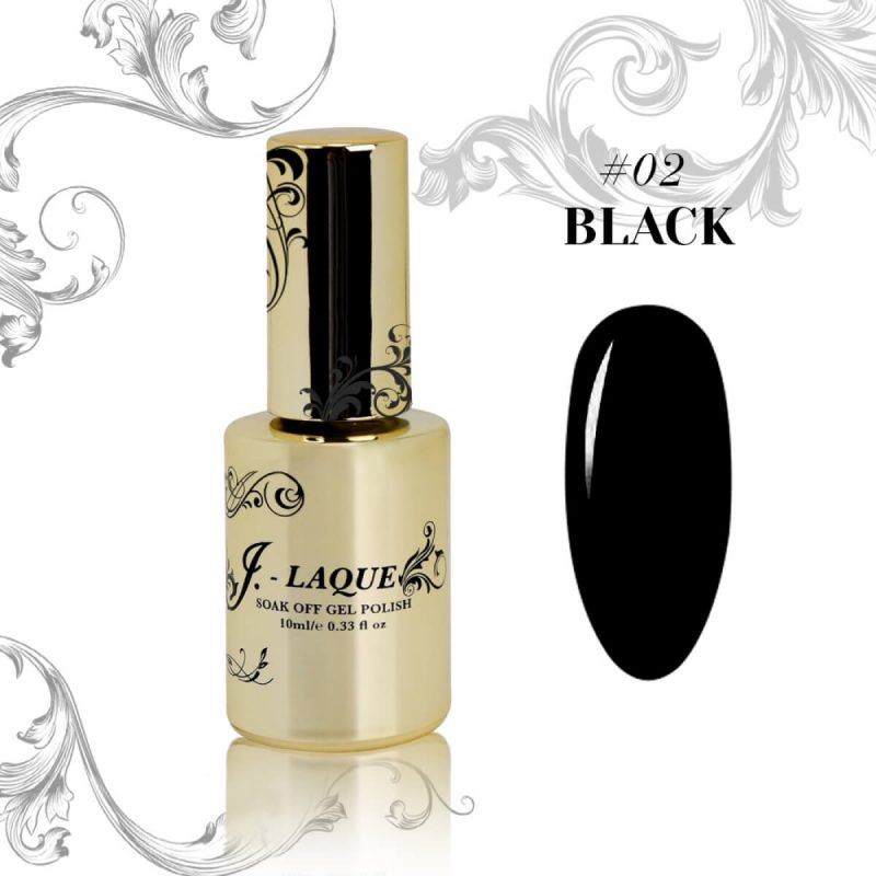 J-LAQUE #02- BLACK 10 ml