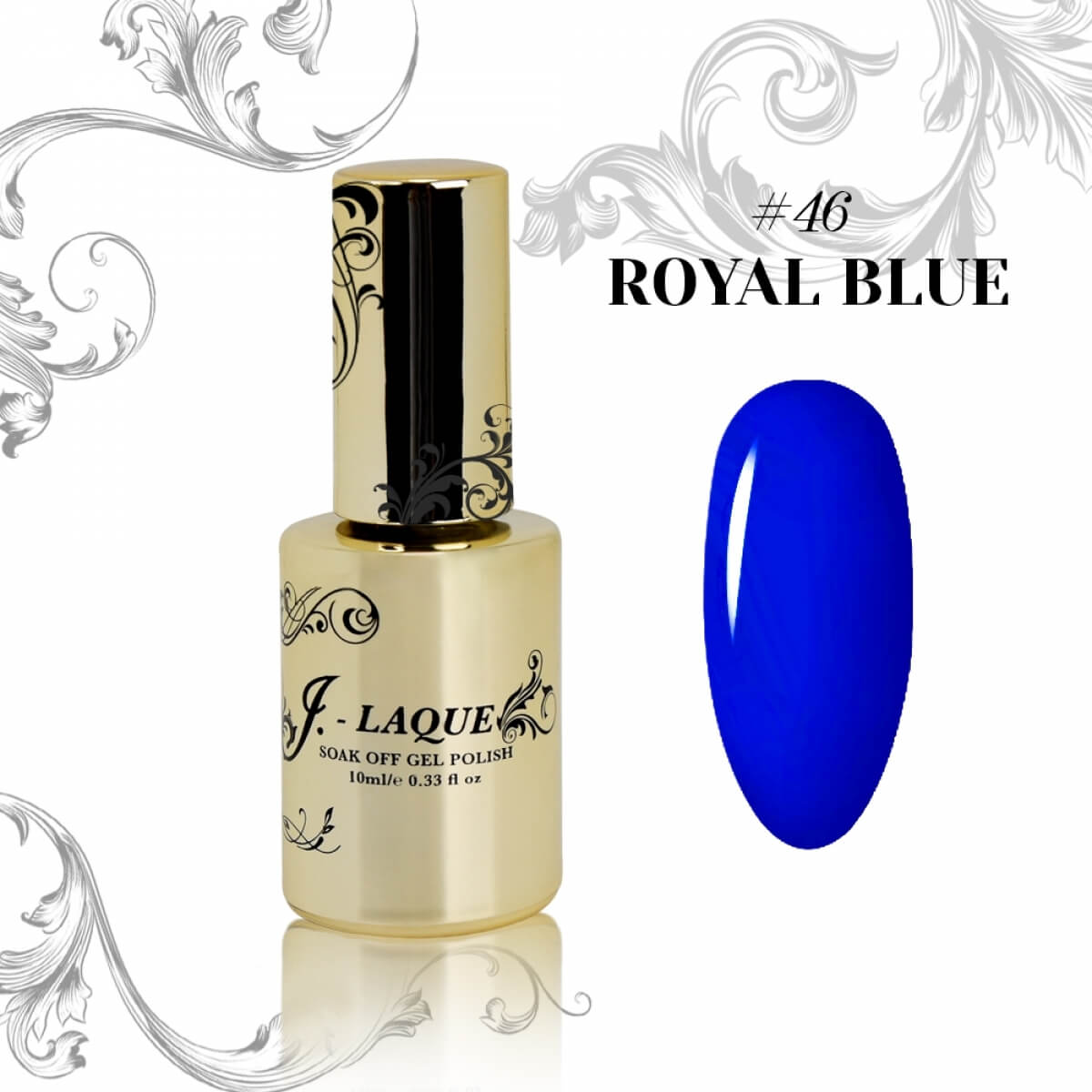 Gel Polish J-laque #46 Royal Blue 10ml | #1 Source Professional Nail  Products💅 | Jana Nails