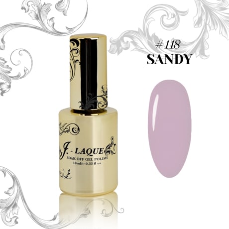 Gel Polish J-laque #118 - Sandy 10ml