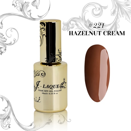 Gel Polish J.-laque #221 - Hazelnut Cream 10 Ml