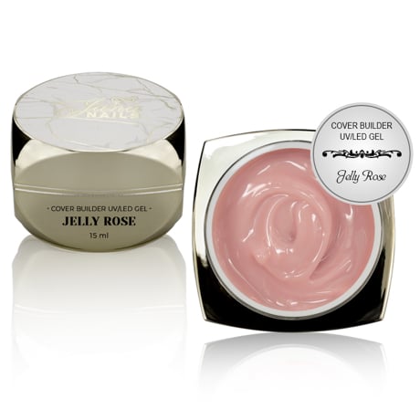 Jelly Rose is a really thick jelly. Builder gel with a jelly texture. Our best-selling item! Specifically designed for professionals Building cover gels are the most popular. A unique #jelly texture ensures that you can make all of your nails at once without any leaking. A gel designed for professionals who are familiar with this type of gel.
