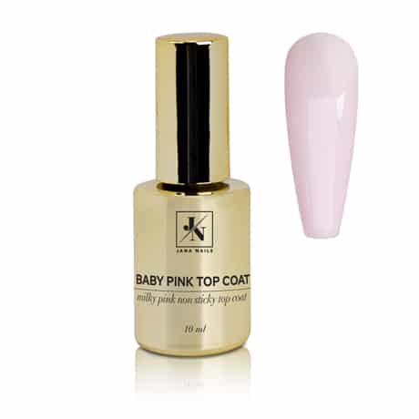 Baby Pink Top coat is a beautiful thin milky pink top coat