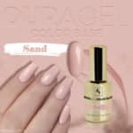 Duragel Gel Polish Base in Sand from Jana Nails Ireland, a versatile nail care solution perfect for strengthening nails and creating an apex.