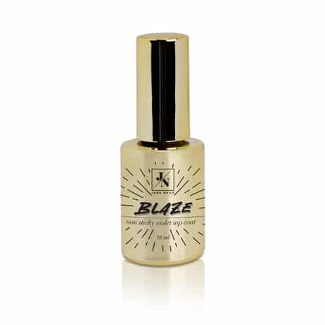 Blaze Top Coat - 10ml - Nail Polish Bottle with a Wet-Look Shine