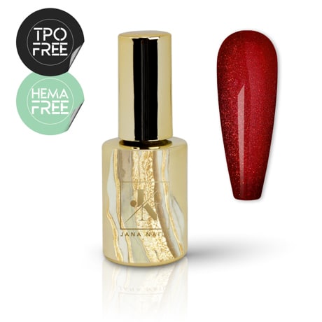 Gel Polish J.-Laque #295 Red Moonrise cat eye - 10ml